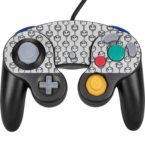 Disney The Nightmare Before Christmas Jack Skellington Face Expressions pattern Nintendo Skins
